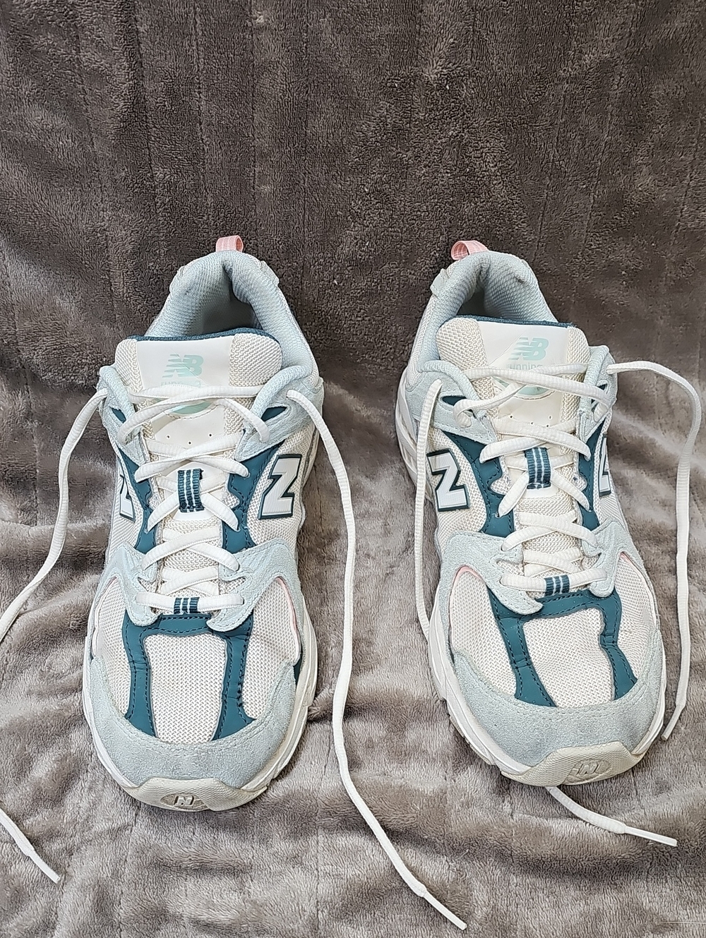 New Balance X Calia Unisex Women's 9.5 Mens 8 Teal Pink 530 Running Sneaker